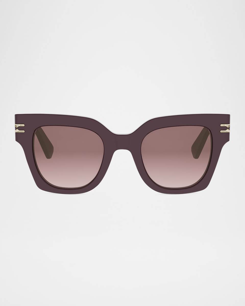 B. Zero1 Acetate Square Sunglasses